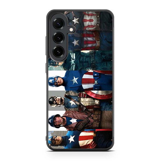 Captain America Suits Samsung Galaxy S25 FE Case
