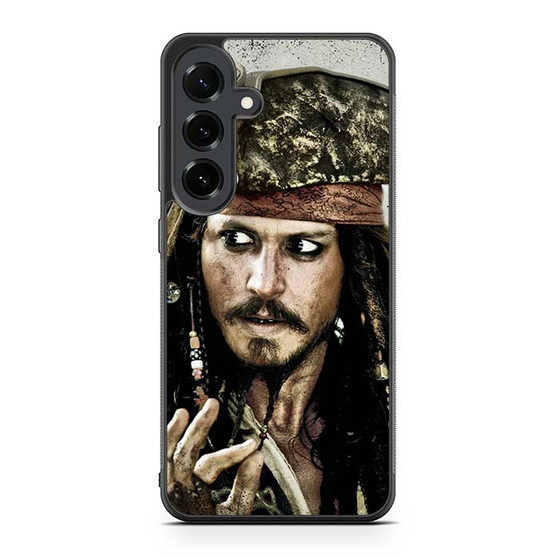 jack sparrow pirates of the caribbean 1 Samsung Galaxy S25 FE Case