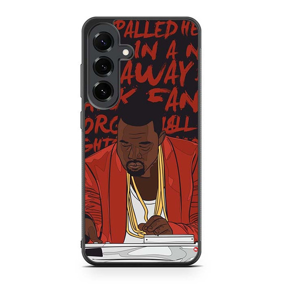 Kanye West On desk Samsung Galaxy S25 FE Case