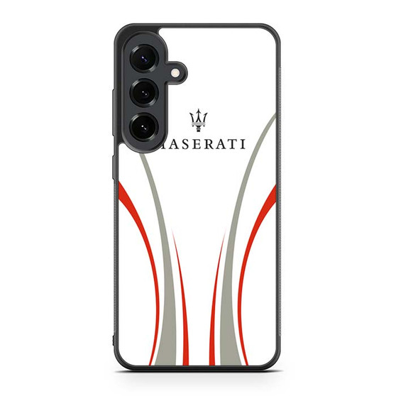 Maserati Silver Red Samsung Galaxy S25 FE Case