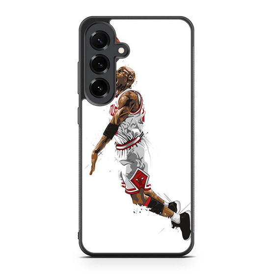 Michael Jordan Slam Dunk Samsung Galaxy S25 FE Case