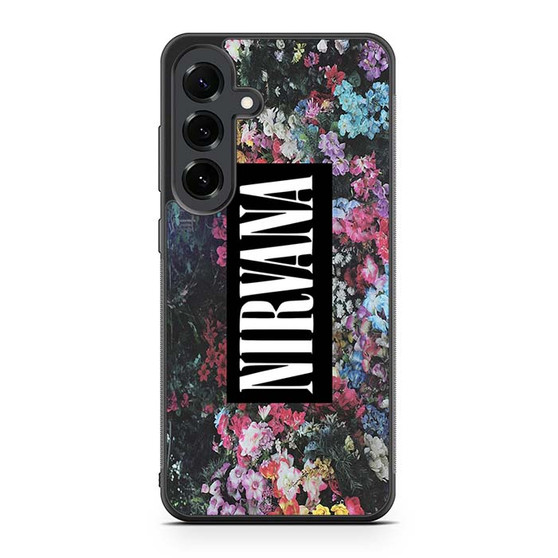 nirvana floral vintage Samsung Galaxy S25 FE Case