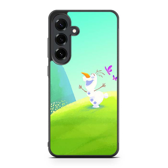 Olaf In Summer Day Samsung Galaxy S25 FE Case