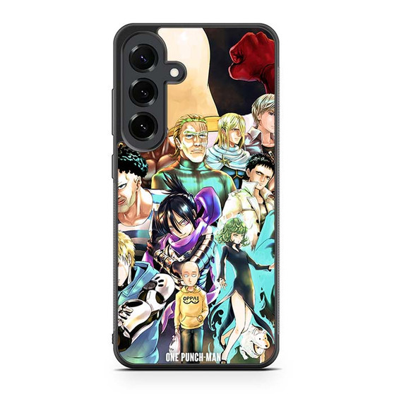 One Punch Man Characters Samsung Galaxy S25 FE Case