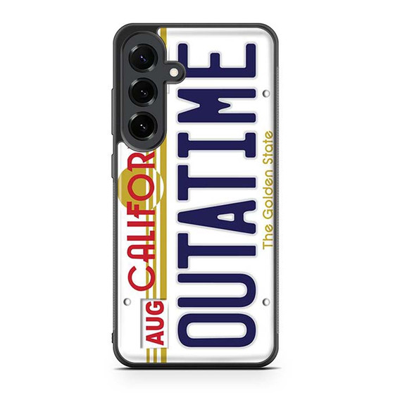 Outatime Back To The Future California License Plate Samsung Galaxy S25 FE Case