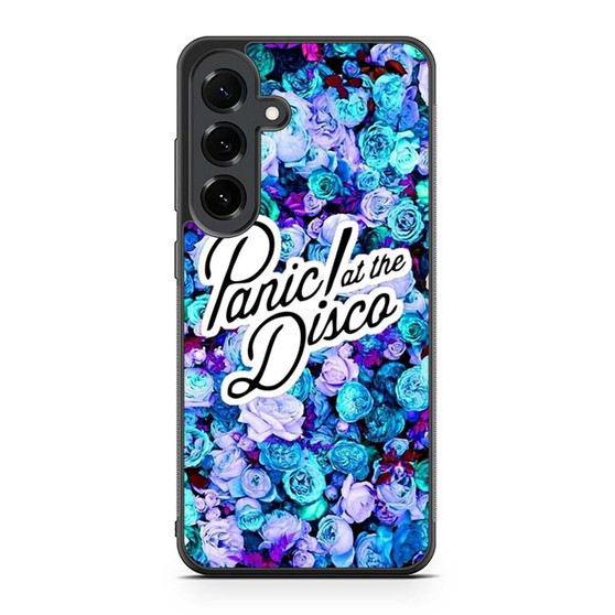 Panic at the Disco with Flower Background Samsung Galaxy S25 FE Case