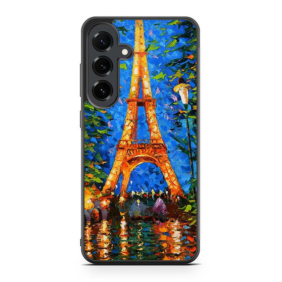 Paris Effel Tower in Abstract Samsung Galaxy S25 FE Case