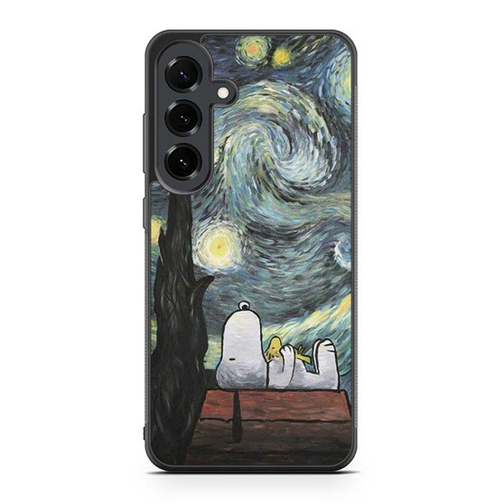 Snopy in Paint Samsung Galaxy S25 FE Case