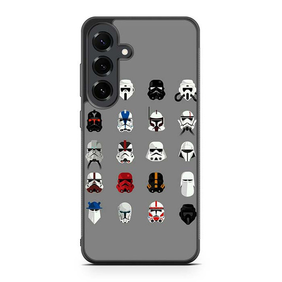 Star Wars Trooper Heads Samsung Galaxy S25 FE Case