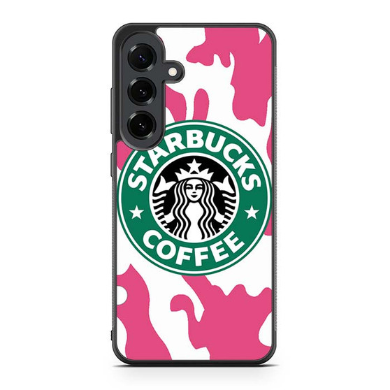 Starbucks Pink Camo Samsung Galaxy S25 FE Case