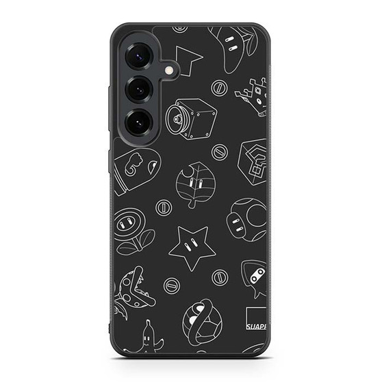 Super Mario Things Samsung Galaxy S25 FE Case