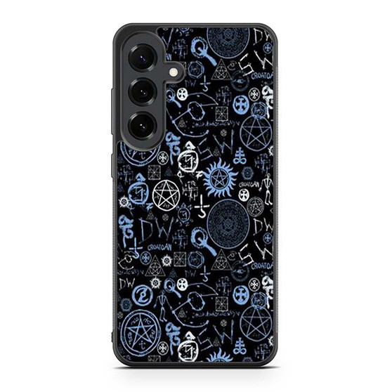 supernatural logo collage Samsung Galaxy S25 FE Case