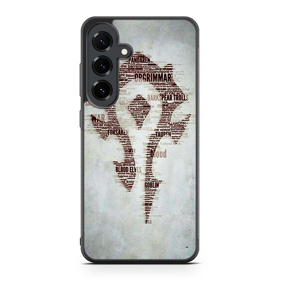 WARCRAFT Logo Samsung Galaxy S25 FE Case