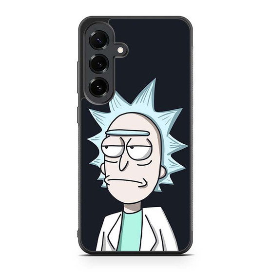 Rick and Morty Flat Face Samsung Galaxy S25 FE Case
