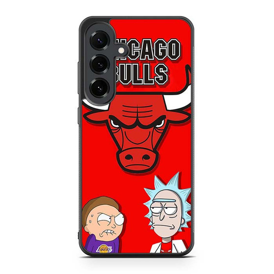 Bulls X Rick n Morty Samsung Galaxy S25 FE Case