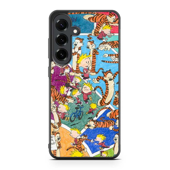Calvin and Hobbes Comic Samsung Galaxy S25 FE Case
