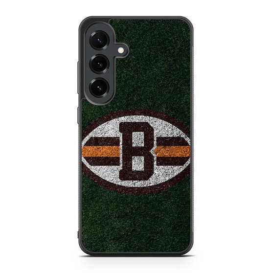 Cleveland Browns in Grass Samsung Galaxy S25 FE Case