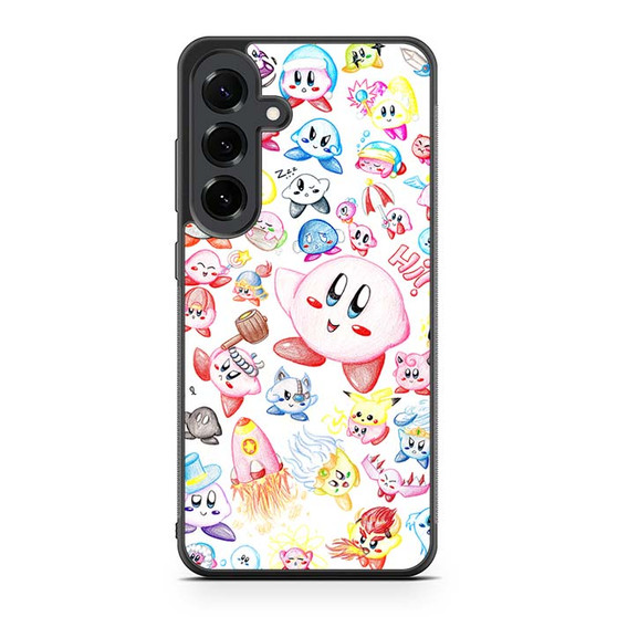 Kirby Paint Collage Samsung Galaxy S25 FE Case