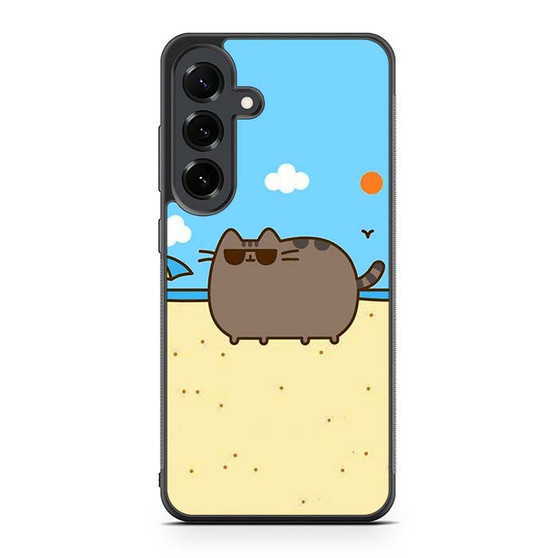 Pusheen Beach Samsung Galaxy S25 FE Case