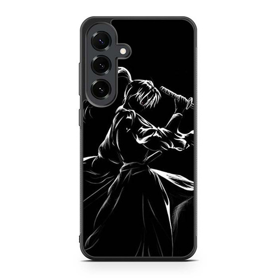 Samurai X Kenshin Himura Monochrome Samsung Galaxy S25 FE Case