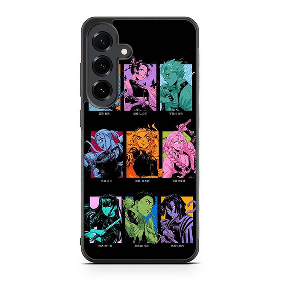 Demon Slayer Hashira Colorful Art Samsung Galaxy S25 FE Case