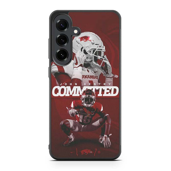 Arkansas razorbacks John Gentry Samsung Galaxy S25 FE Case