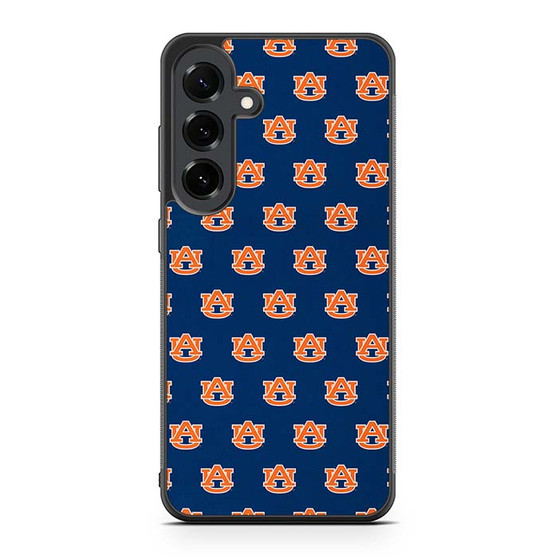 Auburn tigers pattern Samsung Galaxy S25 FE Case