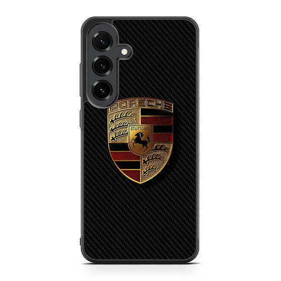 Porsche carbon style Samsung Galaxy S25 FE Case