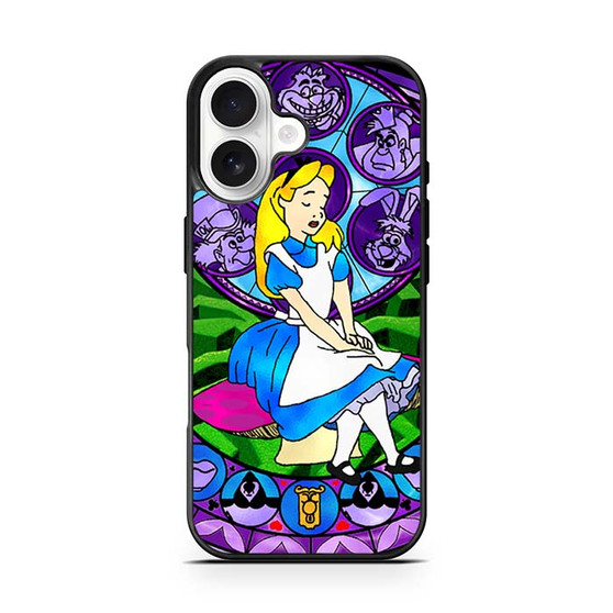 alice stained glass iPhone 17 Case