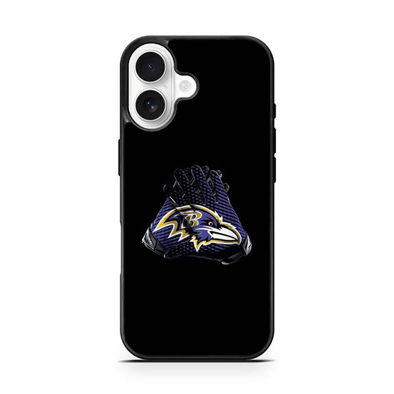 Baltimore Ravens gloves iPhone 17 Series Case