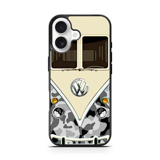 black camo vw retro bus iPhone 17 Case black camo vw retro bus iPhone 17 Case
