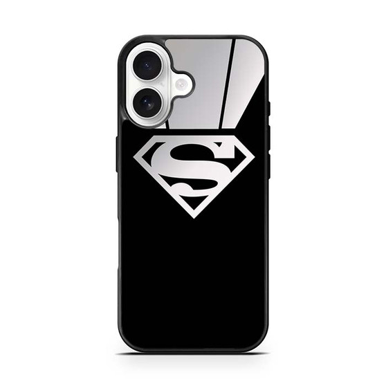 Black Superman iPhone 17 Case Black Superman iPhone 17 Case