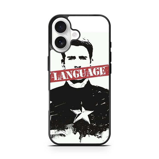Captain America Language iPhone 17 Case