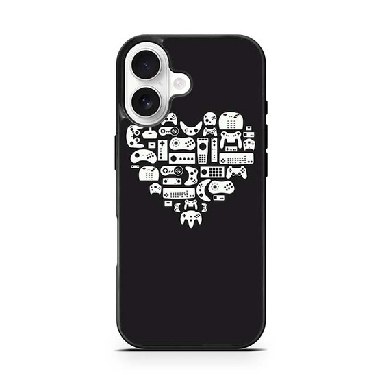 Gaming Stick in Hearth Pattern iPhone 17 Case Gaming Stick in Hearth Pattern iPhone 17 Case