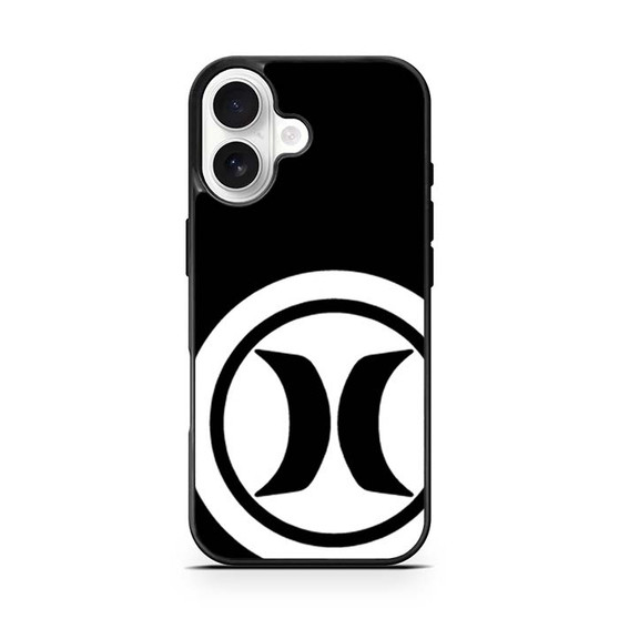 Hurley Black Logo iPhone 17 Case Hurley Black Logo iPhone 17 Case