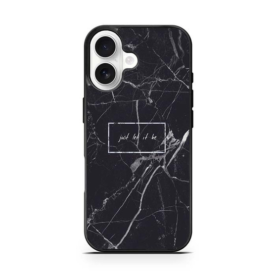Just Let It Be Quote iPhone 17 Case Just Let It Be Quote iPhone 17 Case