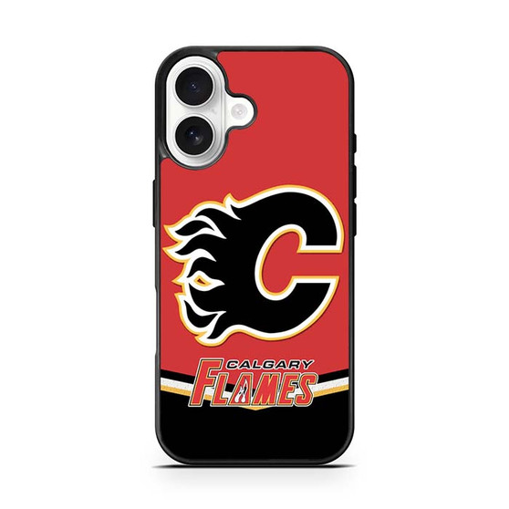 NHL Calgary Flames 1 iPhone 17 Case NHL Calgary Flames 1 iPhone 17 Case