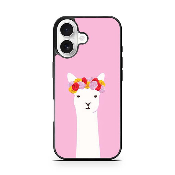 Pink Alpaca iPhone 17 Case Pink Alpaca iPhone 17 Case