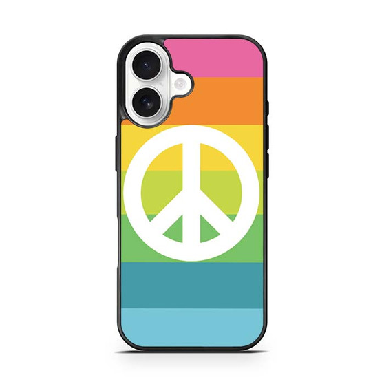 Rainbow peace iPhone 17 Case Rainbow peace iPhone 17 Case