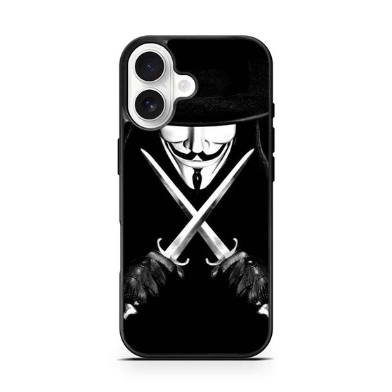 V For Vendetta Annonymous iPhone 17 Case V For Vendetta Annonymous iPhone 17 Case