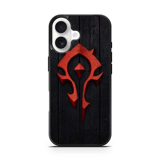 Warcraft With Wooden Pattern Background iPhone 17 Case Warcraft With Wooden Pattern Background iPhone 17 Case