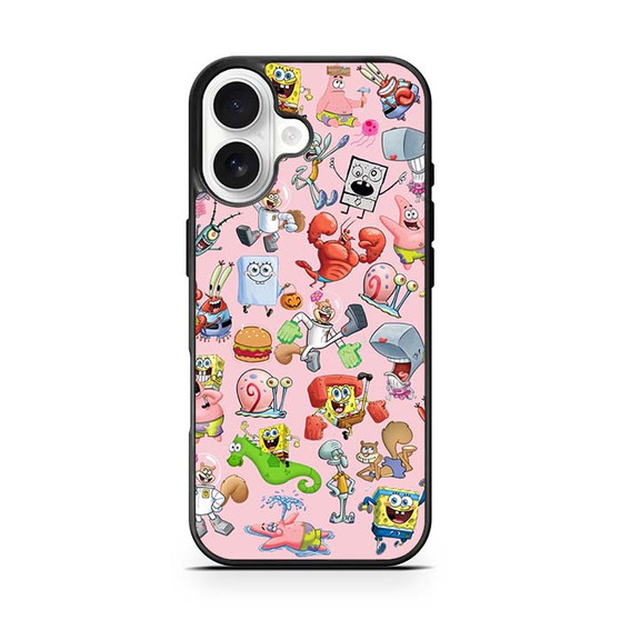 Spongebob Square Pants Collage iPhone 17 Case Spongebob Square Pants Collage iPhone 17 Case