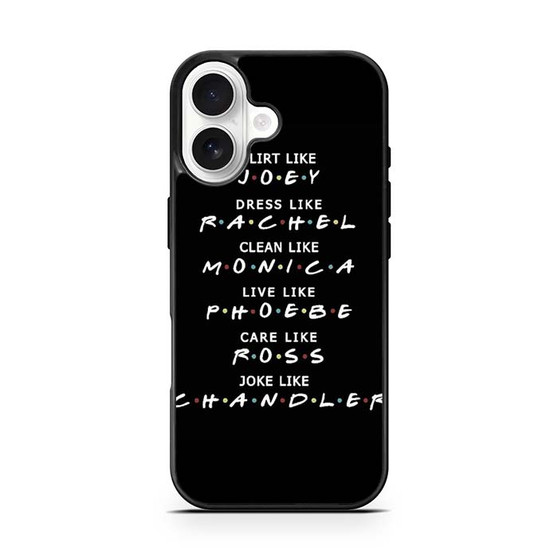 Friends Quotes 3 iPhone 17 Case Friends Quotes 3 iPhone 17 Case