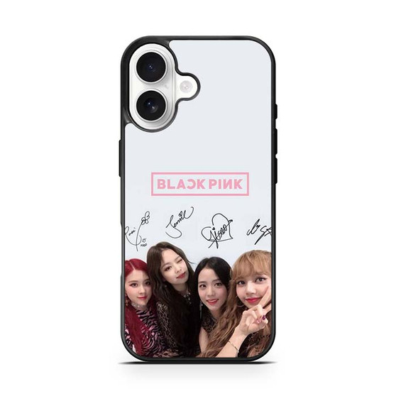 Black Pink Signature 4 iPhone 17 Case Black Pink Signature 4 iPhone 17 Case
