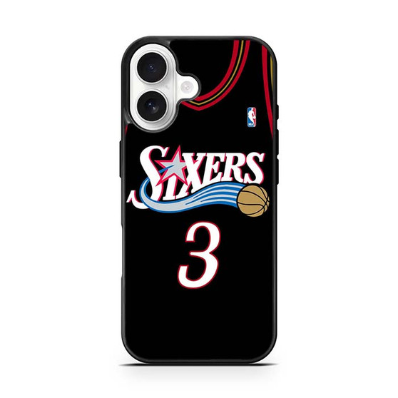 Sixers Iverson Jersey iPhone 17 Case Sixers Iverson Jersey iPhone 17 Case