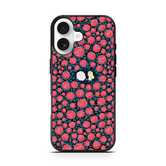 Alice in Wonderland Flowers iPhone 17 Case Alice in Wonderland Flowers iPhone 17 Case