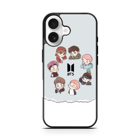 BTS Cartoon Cute iPhone 17 Case BTS Cartoon Cute iPhone 17 Case