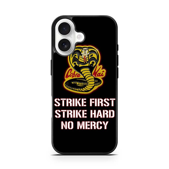 Cobra Kai Quotes iPhone 17 Case Cobra Kai Quotes iPhone 17 Case