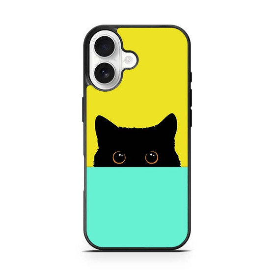 Cute Black Cat iPhone 17 Case Cute Black Cat iPhone 17 Case