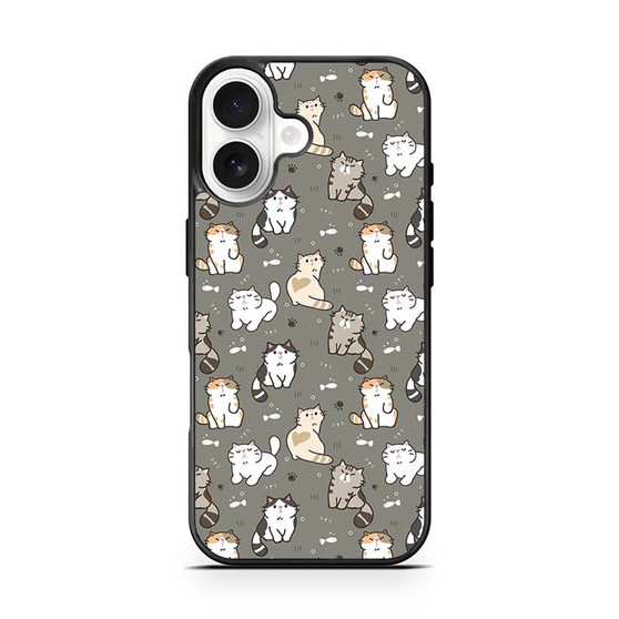 Cute Cats Collages iPhone 17 Case Cute Cats Collages iPhone 17 Case